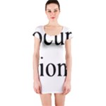 cryptocurrency millionaire Short Sleeve Bodycon Dress