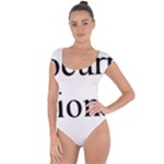 cryptocurrency millionaire Short Sleeve Leotard 