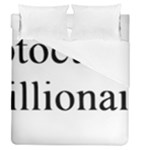 cryptocurrency millionaire Duvet Cover (Queen Size)