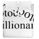 cryptocurrency millionaire Duvet Cover Double Side (Queen Size)