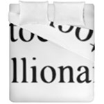 cryptocurrency millionaire Duvet Cover Double Side (California King Size)
