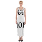 cryptocurrency millionaire Fitted Maxi Dress