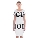 cryptocurrency millionaire Classic Short Sleeve Midi Dress