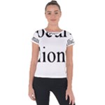 cryptocurrency millionaire Short Sleeve Sports Top 