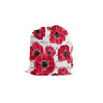 love poppies Drawstring Pouch (Small)
