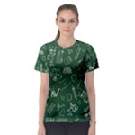 back to school doodles Women s Sport Mesh Tee
