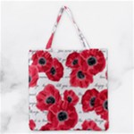 love poppies Grocery Tote Bag