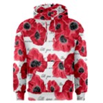 love poppies Men s Pullover Hoodie
