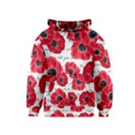 love poppies Kids  Pullover Hoodie