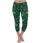 back to school doodles Capri Winter Leggings 