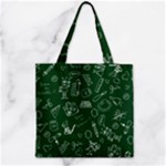 back to school doodles Zipper Grocery Tote Bag