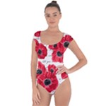 love poppies Short Sleeve Leotard 