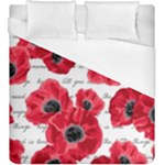love poppies Duvet Cover (King Size)