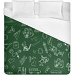 back to school doodles Duvet Cover (King Size)