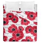 love poppies Duvet Cover Double Side (Queen Size)
