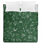 back to school doodles Duvet Cover Double Side (Queen Size)