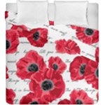love poppies Duvet Cover Double Side (King Size)