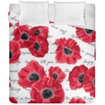 love poppies Duvet Cover Double Side (California King Size)
