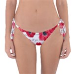 love poppies Reversible Bikini Bottom