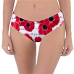 love poppies Reversible Classic Bikini Bottoms