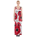 love poppies Maxi Thigh Split Dress