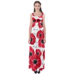 love poppies Empire Waist Maxi Dress