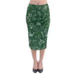 back to school doodles Midi Pencil Skirt