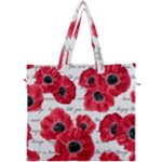 love poppies Canvas Travel Bag