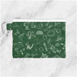 back to school doodles Canvas Cosmetic Bag (Medium)