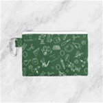 back to school doodles Canvas Cosmetic Bag (Small)