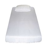 Fight The Power Occupy Wall Street Peace Fist Groovy Peace Symbol Sign Cnd Logo Retro 2 Opaque 1979p Fitted Sheet (Single Size)