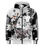 Combat76 3Headed Hellhound and the Fuzz (Trying to kill my buzz) Men s Zipper Hoodie