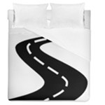 Background Road 8 Duvet Cover (Queen Size)