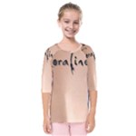 02 Kids  Quarter Sleeve Raglan Tee