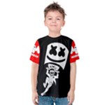 Marshmello DJ Unisex Kid s Custom Made T-Shirt Kids  Cotton Tee