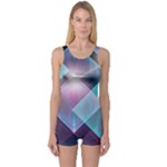 Design Art (design 26) One Piece Boyleg Swimsuit