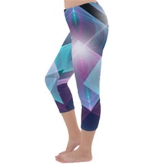 Capri Winter Leggings Back Capri Winter Leggings Back