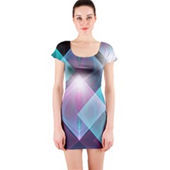 Short Sleeve Bodycon Dress Front Short Sleeve Bodycon Dress Front