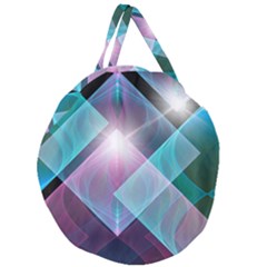 Giant Round Zipper Tote 
