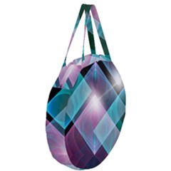 Giant Round Zipper Tote 