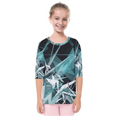 Kids  Quarter Sleeve Raglan T-Shirt 