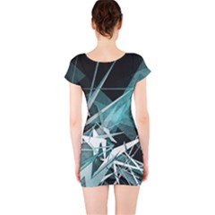 Short Sleeve Bodycon Dress Back Short Sleeve Bodycon Dress Back