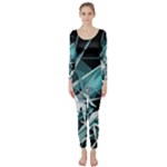 Design Art (design 23) Long Sleeve Catsuit