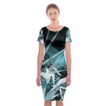 Design Art (design 23) Classic Short Sleeve Midi Dress
