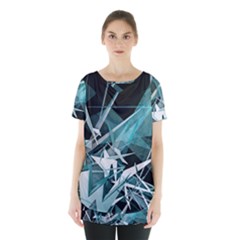 Skirt Hem Sports Top 