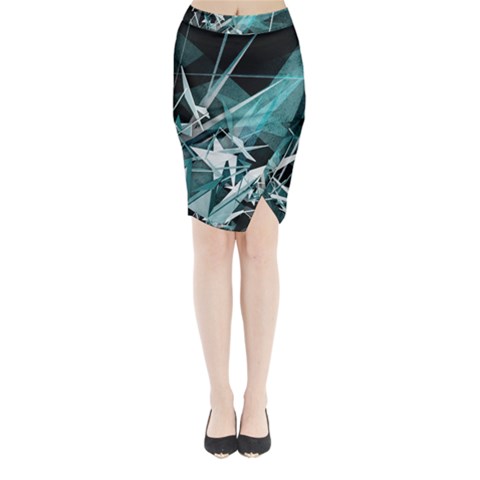 Design Art (design 23) Midi Wrap Pencil Skirt from ArtsNow.com