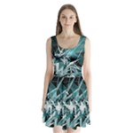 Design Art (design 23) Split Back Mini Dress 
