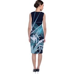 Sleeveless Velvet Midi Dress 