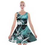 Design Art (design 23) Velvet Skater Dress