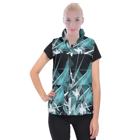 Design Art (design 23) Women s Button Up Vest from ArtsNow.com